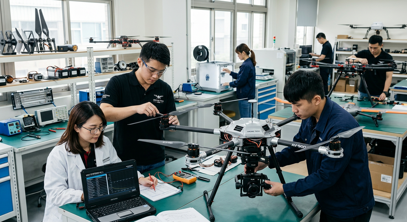 SunRising Associate UAV R&D and manufacturing facility